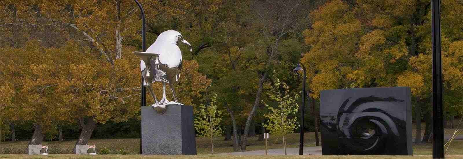 kwaliteit Openluchtmetaalbeeldhouwwerk fabriek