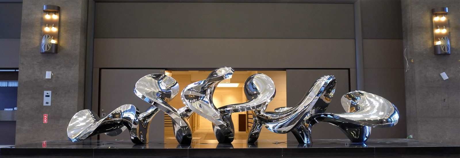 kwaliteit Openluchtmetaalbeeldhouwwerk fabriek