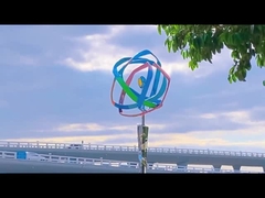 Groot openluchtbeeldhouwwerk voor Chinese Gouden Haanfilm Festiva