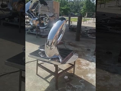 Beroemde abstracte beeldhouwwerken van de metaal de Moderne Stijl voor Binnendecoratie