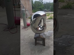 beeldhouwwerk van de roestvrij staal het kleine tuin, 1.0m hoogte binnenornamenten voor hotel